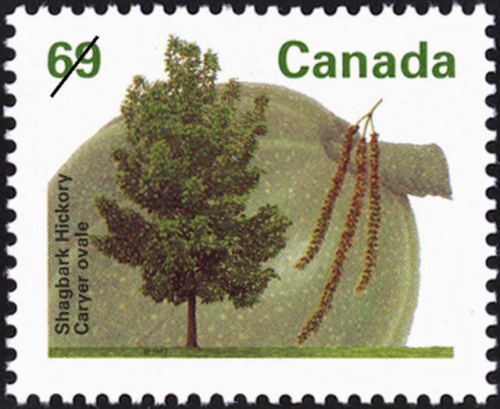 Orzesznik na znaczku wydanym przez poczt� Kanady